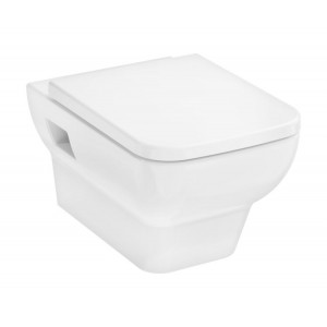 Унитаз подвесной Hansgrohe CreekTide Q безободковый с сиденьем 540х360 мм белый 60203450 Унитаз подвесной Hansgrohe CreekTide Q безободковый с сиденьем 540х360 мм белый 60203450