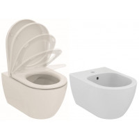 Комплект унитаз подвесной Ideal Standard Ellisse T569201 и сиденье T569301 TT929301