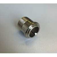 Сгон прямой General Fittings 1 НВ никелированный 1000100107570815N