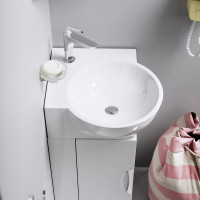 Раковина угловая Kirovit Дельта 450х450х180 мм 4640021061435