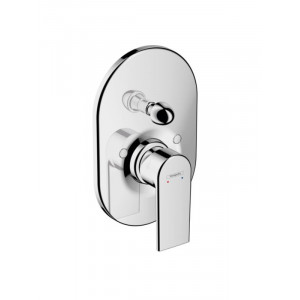 Смеситель для ванны hansgrohe Vernis Shape на 2 потребителя внешняя часть хром 71458000 Смеситель для ванны hansgrohe Vernis Shape на 2 потребителя внешняя часть хром 71458000