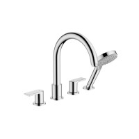 Смеситель на борт ванны Hansgrohe Vernis Shape на 4 отверстия внешняя часть 71459000