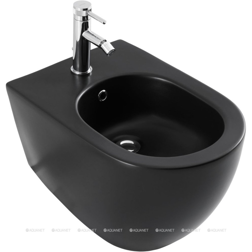 Биде подвесное Allen Brau REALITY 530х365 мм черный матовый 4.32008.31