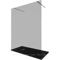 Душевая перегородка Allen Brau Infinity 2 1600 мм тонированное стекло 3.21056.BA.T