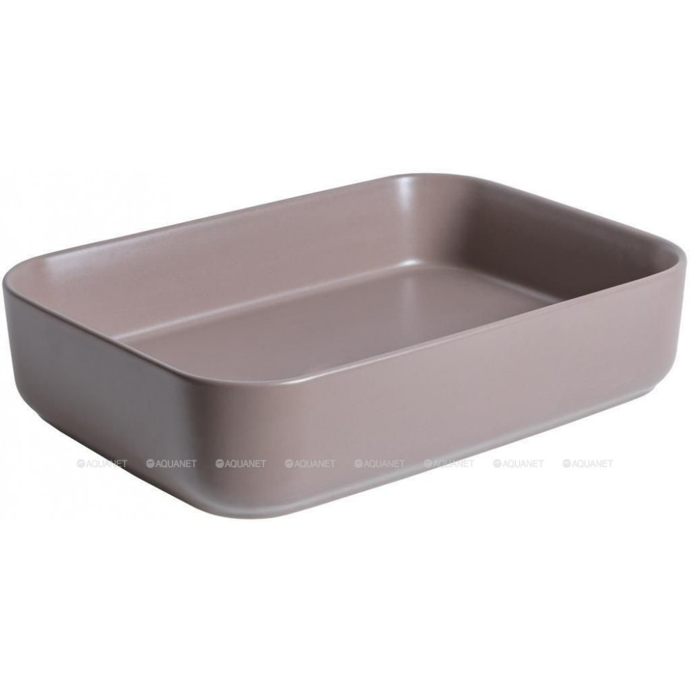 Раковина накладная Allen Brau FANTASY Quad 500x360 мм коричневый 4.11021.TP