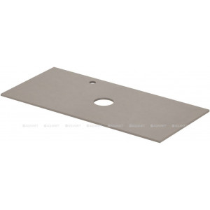 Столешница Aquanet Flat 100 с отверстием слева бежевая 00345786 Столешница Aquanet Flat 100 с отверстием слева бежевая 00345786