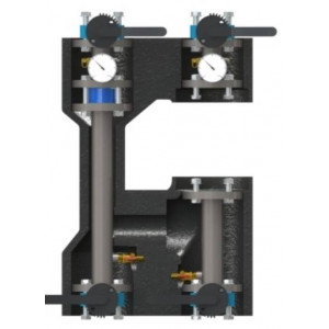 Насосная группа прямая фланцевая Huch EnTEC DN50 PN10 без насоса EFG50010 Насосная группа прямая фланцевая Huch EnTEC DN50 PN10 без насоса EFG50010