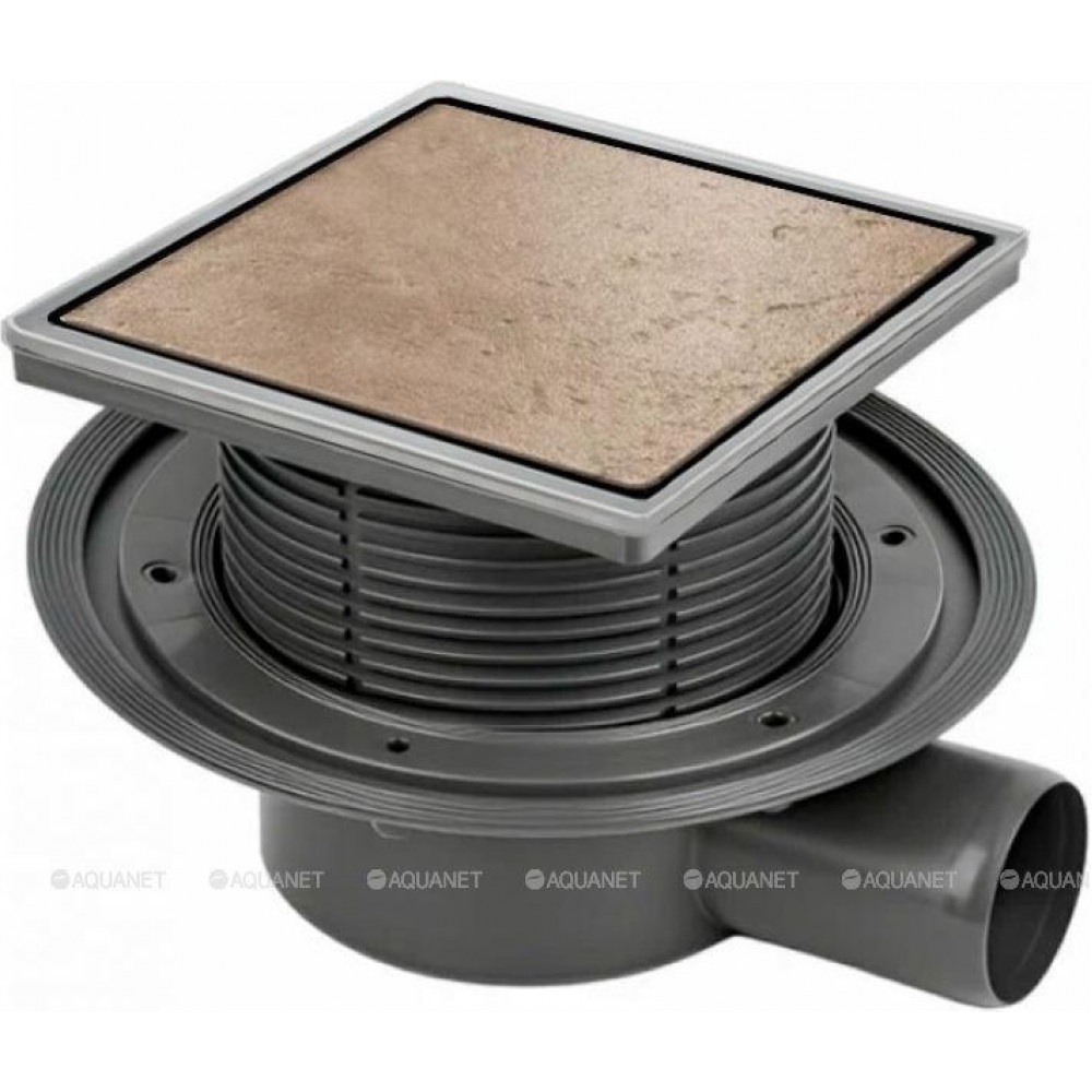 Трап точечный Bettoserb Designer Beauty 150x150 мм под плитку с рамкой 13000085B
