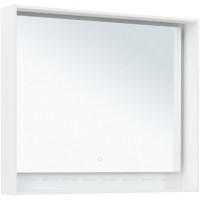 Зеркало Aquanet Милан 100 LED белый глянец 00306372