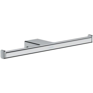 Держатель туалетной бумаги двойной Hansgrohe AddStoris хром 41748000 Держатель туалетной бумаги двойной Hansgrohe AddStoris хром 41748000