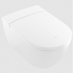 Унитаз-биде подвесной Villeroy & Boch ViClean 385x595x400 мм белый Alpin V0E200R1 Унитаз-биде подвесной Villeroy & Boch ViClean 385x595x400 мм белый Alpin V0E200R1