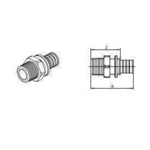Переходник с наружной резьбой REHAU RAUTHERM S 25x2.3-R 3/4 11691051001 Переходник с наружной резьбой REHAU RAUTHERM S 25x2.3-R 3/4 11691051001
