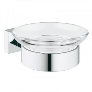 Мыльница с держателем GROHE Essentials Cube 40754001 Мыльница с держателем GROHE Essentials Cube 40754001