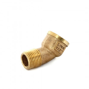 Угол 45° VIEIR НВ 1/2 бронза B3121A0404 Угол 45° VIEIR НВ 1/2 бронза B3121A0404