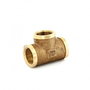Тройник резьбовой General Fittings 3/4 ВР-ВР-ВР бронза B3130A0505 Тройник резьбовой General Fittings 3/4 ВР-ВР-ВР бронза B3130A0505