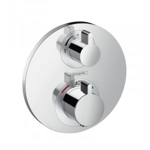 Термостат hansgrohe Ecostat S для 2 потребителей внешняя часть 15758000