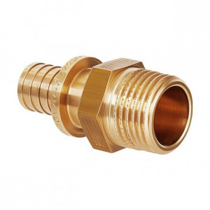 Переход Hoobs с наружной резьбой 16х2.2-R1/2 HB-PEXNN-162212 Переход Hoobs с наружной резьбой 16х2.2-R1/2 HB-PEXNN-162212