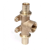 Тройник настенный REHAU RAUTITAN RX+ 20-Rp 1/2-20 бронза 14562943001