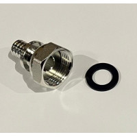 Переходник Elsen Monolit 16 x 1/2 НГ латунь с оловянным покрытием EFA13.1612T