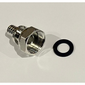 Переходник Elsen Monolit 16 x 1/2 НГ латунь с оловянным покрытием EFA13.1612T