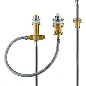 Скрытая часть смесителя Hansgrohe на край ванны на 3 отверстия 13439180 Скрытая часть смесителя Hansgrohe на край ванны на 3 отверстия 13439180