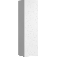 Пенал подвесной Clarberg Elegance белый EL0504
