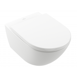 Унитаз подвесной Villeroy & Boch Subway 3.0 370x560 мм альпийский белый 4670T001 Унитаз подвесной Villeroy & Boch Subway 3.0 370x560 мм альпийский белый 4670T001