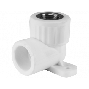 Угольник с креплением PPR Valfex 25 мм x 3/4 ВР 10123125 Угольник с креплением PPR Valfex 25 мм x 3/4 ВР 10123125