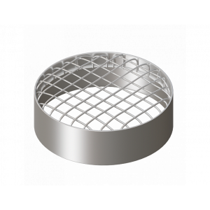 Оголовок дымохода Royal Thermo 80 мм с решеткой 1433007 Оголовок дымохода Royal Thermo 80 мм с решеткой 1433007
