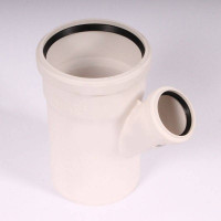 Тройник канализационный REHAU RAUPIANO PLUS 110/50/45° 121304