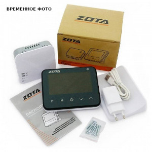 Термостат комнатный беспроводной ZOTA ZT-20W Wi-Fi RT4218260004