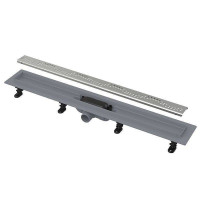 Душевой лоток Alca APZ8 Simple 750 мм с порогами из нержавеющей стали APZ8-750M