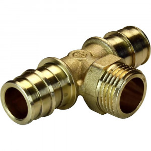 Тройник Giacomini GX 20x1/2x20 мм наружная резьба GX153Y034 Тройник Giacomini GX 20x1/2x20 мм наружная резьба GX153Y034
