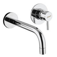 Смеситель для раковины Margaroli Moderna 2002 настенный хром RU2002AA01CR