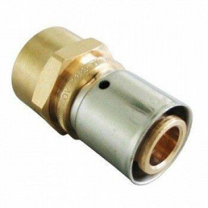 Соединение прессовое TECEflex 50x4.5-1 1/2 ВР латунь 1512256 Соединение прессовое TECEflex 50x4.5-1 1/2 ВР латунь 1512256