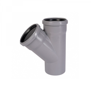 Тройник канализационный Ostendorf HTEA 160/110 мм 45° 117210 Тройник канализационный Ostendorf HTEA 160/110 мм 45° 117210