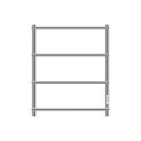 Полотенцесушитель  Primoclima Step E Inox 600х500 мм 4 секции PCStepEInox60504