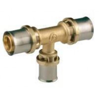 Тройник пресс Giacomini 40х26х40 мм R151Y146