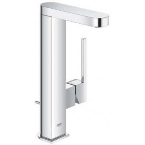 Смеситель для раковины GROHE Plus L-Size однорычажный с поворотным изливом и сливным гарнитуром хром 23851003