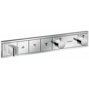 Термостат hansgrohe RainSelect на 3 потребителя внешняя часть 15356000