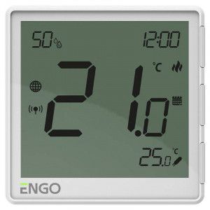 Термостат ENGO Controls One комнатный встраиваемый WiFi/Zigbee белый EONE-230W