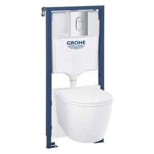 Инсталляция для унитаза GROHE Rapid SL 5 в 1 высота 1.13 м альпин-белый 103849SH00 Инсталляция для унитаза GROHE Rapid SL 5 в 1 высота 1.13 м альпин-белый 103849SH00