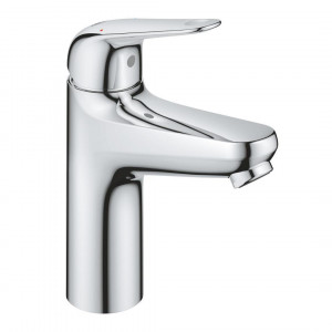 Смеситель для раковины GROHE Euroeco M-Size с донным клапаном хром 24267001 Смеситель для раковины GROHE Euroeco M-Size с донным клапаном хром 24267001