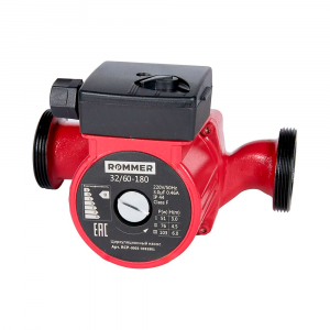 Циркуляционный насос ROMMER 32/60-180 RCP-0002-3261801 Циркуляционный насос ROMMER 32/60-180 RCP-0002-3261801