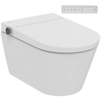 Унитаз-биде подвесной электронный Ideal Standard i.life E безободковый белый K875501