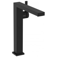Смеситель для раковины hansgrohe Tecturis E 243 мм CoolStart PushOpen черный матовый 73070670