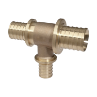 Тройник аксиальный переходной Hoobs 32x4.4-20x2.8-25x3.5 мм HB-PEXTA-322025