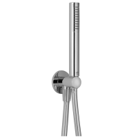 Душевой гарнитур Cisal Shower лейка шланг 150 см держатель хром C200303021