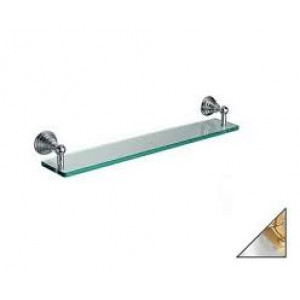 Полка хрустальная Tiffany World Canova CA 113.39 60 см хром/золото CA11339 Полка хрустальная Tiffany World Canova CA 113.39 60 см хром/золото CA11339