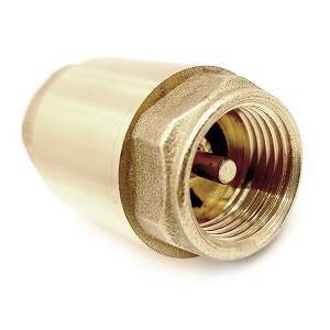 Клапан обратный VALTEC с латунным штоком 1/2 PN40 38380 Клапан обратный VALTEC с латунным штоком 1/2 PN40 38380